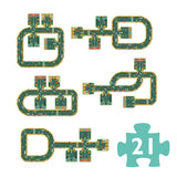 Djeco - Pop to Play - Roads Puzzle
