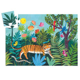 Djeco - Silhouette Puzzle - The Tiger's Walk