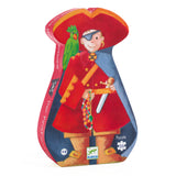 Djeco - Silhouette Puzzle - The Pirate & His Friends