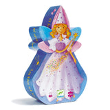 Djeco - Silhouette Puzzle - The Fairy & The Unicorn