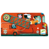 Djeco - Puzzle - The Fire Truck