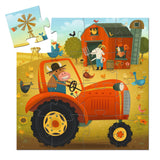 Djeco - Puzzle - The Tractor