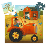 Djeco - Puzzle - The Tractor