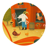 Djeco - Puzzle - The Tractor