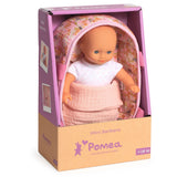 Djeco - Mini Barbara Doll and Moses Basket