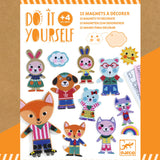 Djeco - DIY Funky Family Magnets