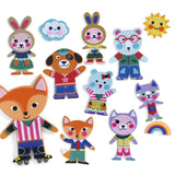 Djeco - DIY Funky Family Magnets
