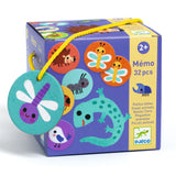 Djeco - Memo, Loto, Domino - Memo Small Animals