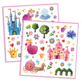 Djeco - Paper Stickers - Princess Marguerite