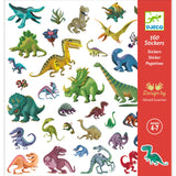 Djeco - Paper Stickers -Dinosaurs