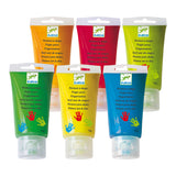 Djeco - Paint for Little Ones - 6 Finger Paint's