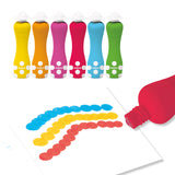 Djeco - Felt Tips - 6 Foam Markers