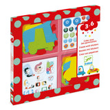 Djeco - Create with Stickers - I Love Cars