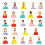 Djeco - Create with Stickers - I Love Princesses