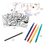 Djeco - Colouring & Transfers - Superhero