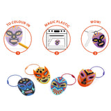 Djeco - Artistic Plastic - Wrestler Keyring