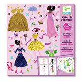 Djeco -Stickers Dress Up Through The Seasons