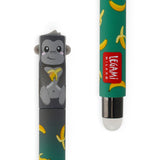 Legami Erasable Gel Pen - Gorilla - 0.7 mm - Black Ink
