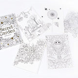 Secret Garden - 20 Colouring Postcards