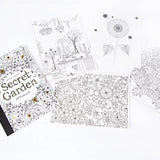 Secret Garden - 20 Colouring Postcards