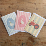 Studio Hendry - Blue New Baby Card
