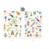 Djeco - Tattoos - Space Oddity