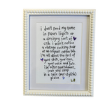 The Toy Shed x LB - Baby Knows Best A5 Print