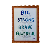 The Toy Shed x LB - Big Brave Strong Powerful A3 Print