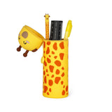 Legami - Kawaii 2 in 1 Soft Silicone Pencil Case - Giraffe