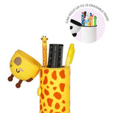 Legami - Kawaii 2 in 1 Soft Silicone Pencil Case - Giraffe