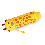 Legami - Kawaii 2 in 1 Soft Silicone Pencil Case - Giraffe