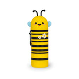 Legami - Kawaii 2 in 1 Soft Silicone Pencil Case - Bee