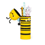 Legami - Kawaii 2 in 1 Soft Silicone Pencil Case - Bee