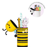 Legami - Kawaii 2 in 1 Soft Silicone Pencil Case - Bee