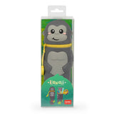 Legami 2-In-1 Silicone Pencil Case - Kawaii - Gorilla