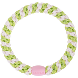KKNEKKI Ballet Pink Lime Glitter Stripe