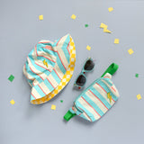 Rockahula - Lightning Stripe Reversible Bucket Hat 3-6 Years