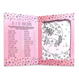 Neon Magpie - Unicorn Colouring In Postcard Set