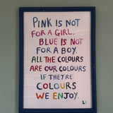 The Toy Shed x LB - All the Colours A3 Print