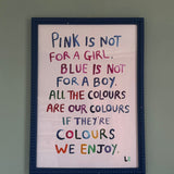 The Toy Shed x LB - All the Colours A3 Print