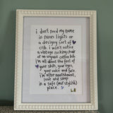 The Toy Shed x LB - Baby Knows Best A5 Print