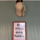 The Toy Shed x LB - Big Brave Strong Powerful A3 Print