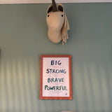 The Toy Shed x LB - Big Brave Strong Powerful A3 Print