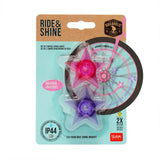 Legami -Set of 2 Bicycle Spoke Lights - Ride & Shine - Unicorn