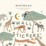 Minibeau - Pretty Serengeti Wall Stickers