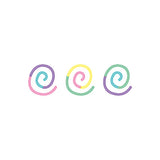 Legami Twist Pen - Set Of 3 Multicoloured Gel Pens