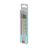 Legami Twist Pen - Set Of 3 Multicoloured Gel Pens