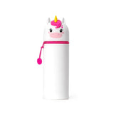 Legami - Kawaii 2 in 1 Soft Silicone Pencil Case - Unicorn
