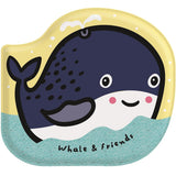 Bookspeed - WHALE AND FRIENDS SHAPED BATH BOOK (WEE GALLERY)