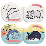 Bookspeed - WHALE AND FRIENDS SHAPED BATH BOOK (WEE GALLERY)